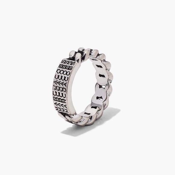 Marc Jacobs the Barcode Monogram ID Chain Ring - Picture 4 of 10